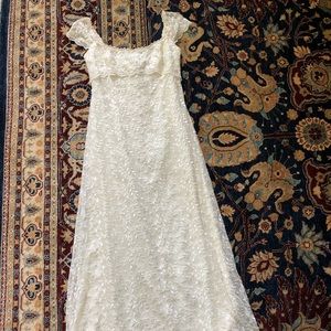 Ivory Jessica McClintock wedding dress